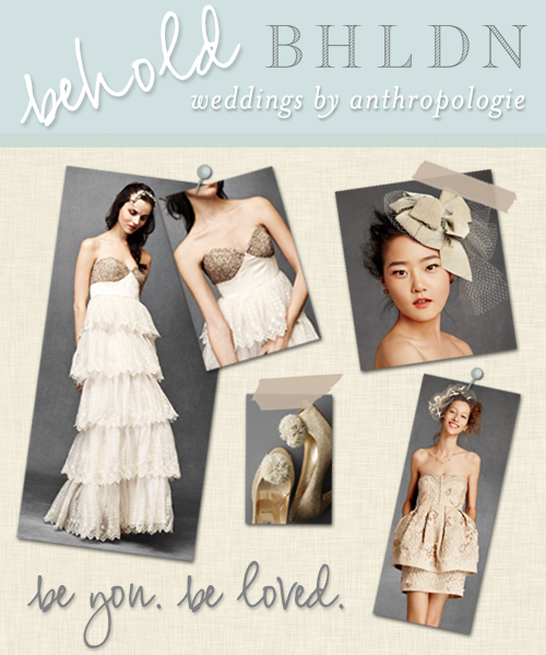 BHLDN_BlogPost {Stuff We Spotted} BHLDN: Anthropologie Wedding Collection