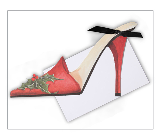 HolidayShoefinal New Arrivals: Christmas Invitations & Photo Cards