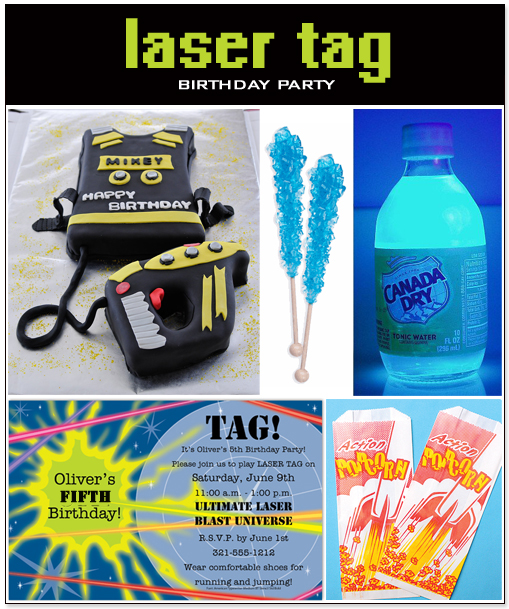 LaserTagParty {Party Idea} For the Love of Laser Tag