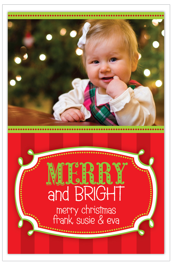 MerryandBrightfinal New Arrivals: Christmas Invitations & Photo Cards