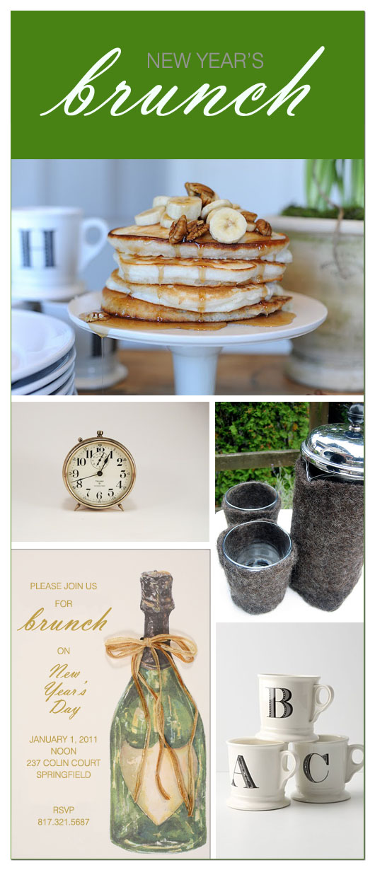 NewYearsBrunch {Theme Party Idea} New Year’s Day Brunch