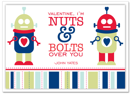 Robots(2) {DIY} Create a Matching Valentine's Day Exchange Box