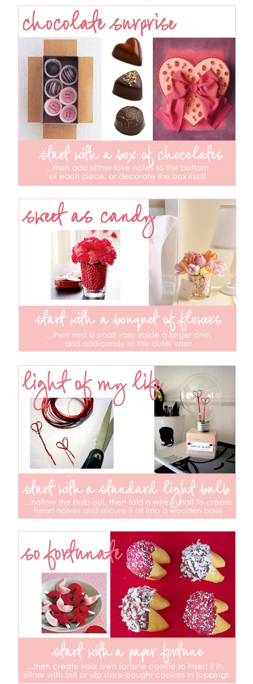 Valentine {DIY} Lovely Ideas for Valentine's Day Gifts