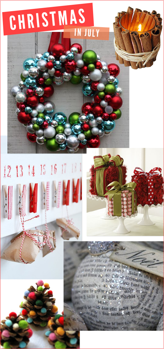 ChristmasinJulyIdeas3 DIY: Christmas Projects to Start Now