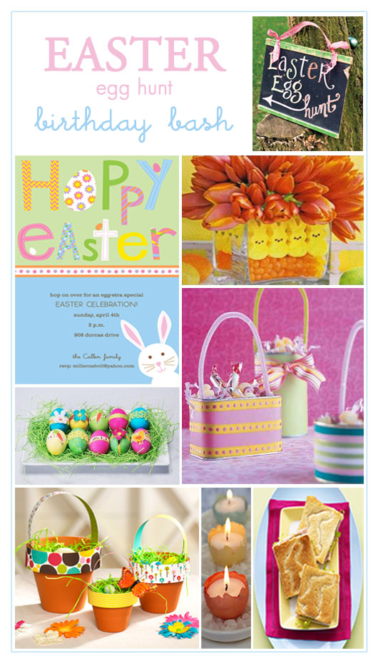 EasterEggHunt {DIY} Egg Hunt Birthday Party