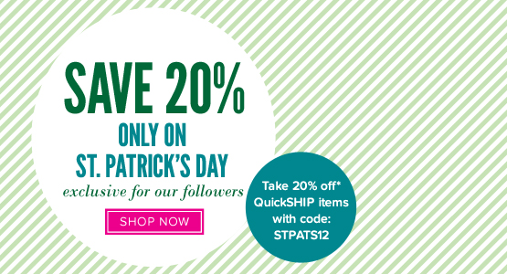 StPatricksDaySale1 St. Patrick's Day Sale: One Day Only!