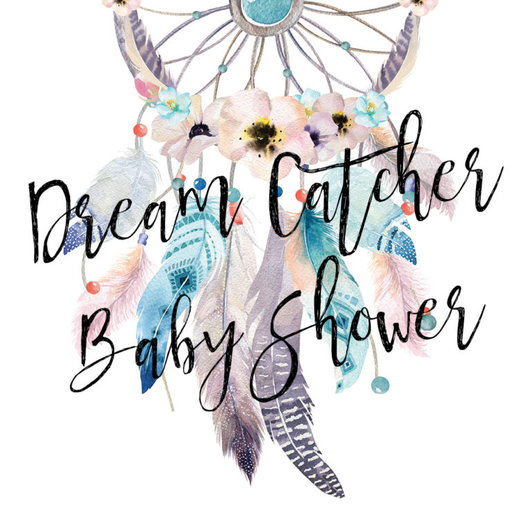 Dream Catcher Baby Shower Invitation Ideas