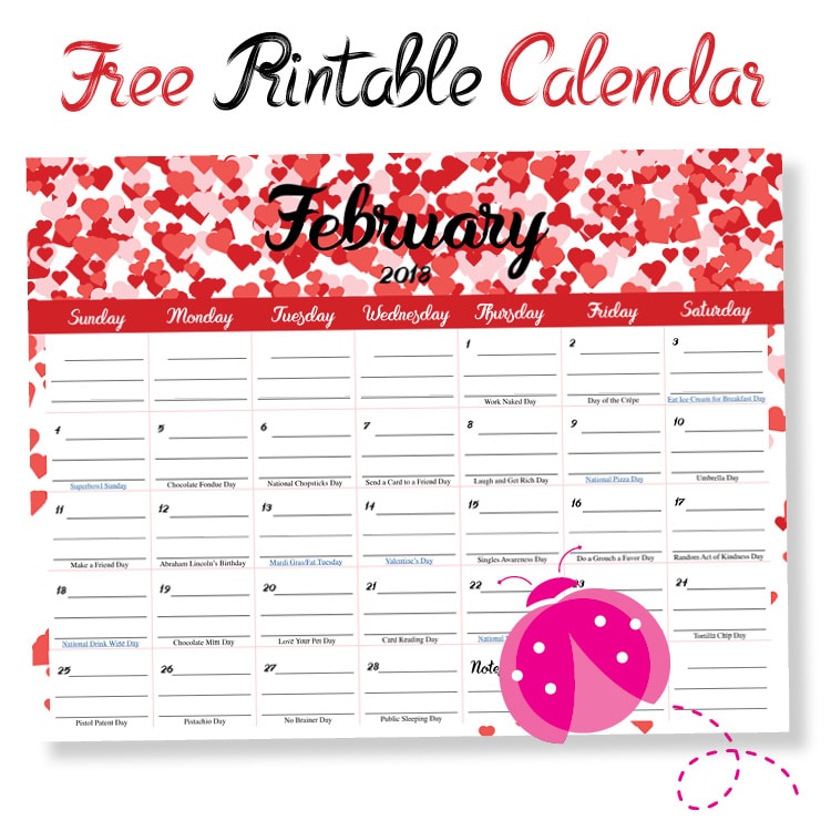 Free-Printable-Calendar-For-February-2018-with-holidays-featured-image