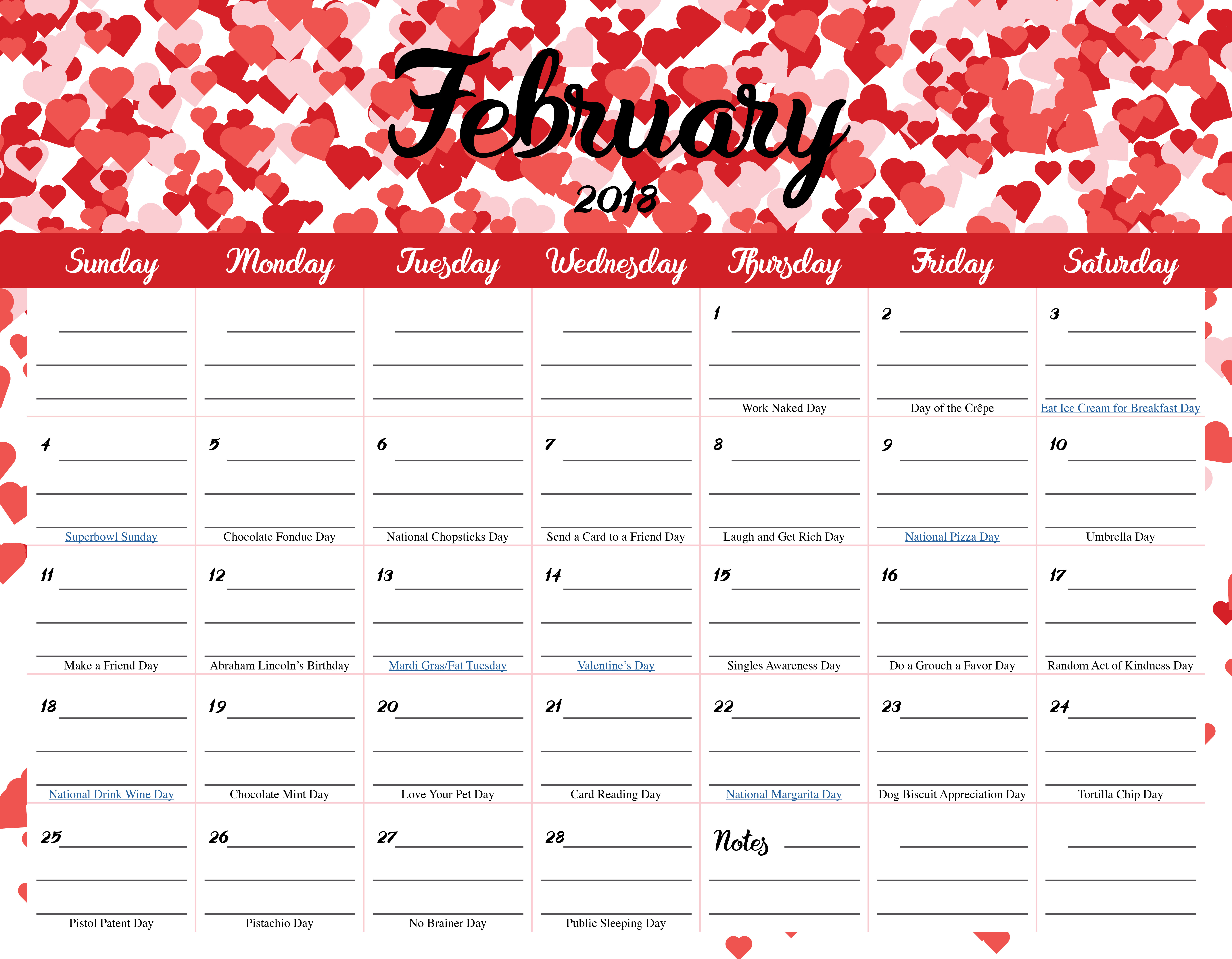 february-2018-calendar-wikidates