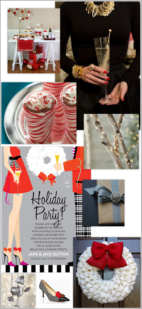 Holiday-Party Party Inspiration: Holiday Cocktail Party