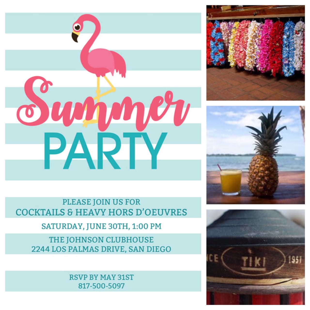 How To Throw The Most Epically Tropical Summer Party of 2018