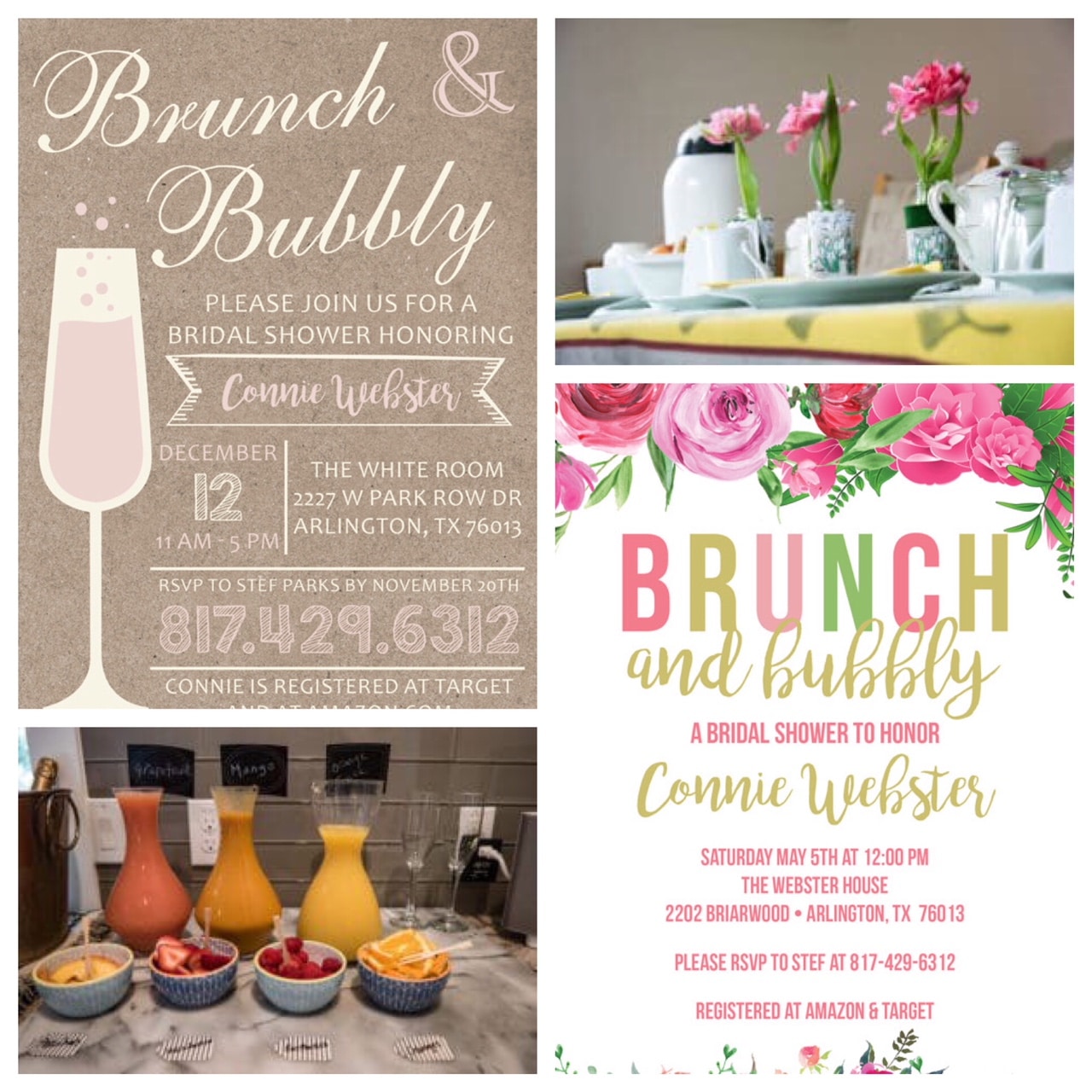 How To Host A Chic Brunch & Bubbly Bridal Shower Party
