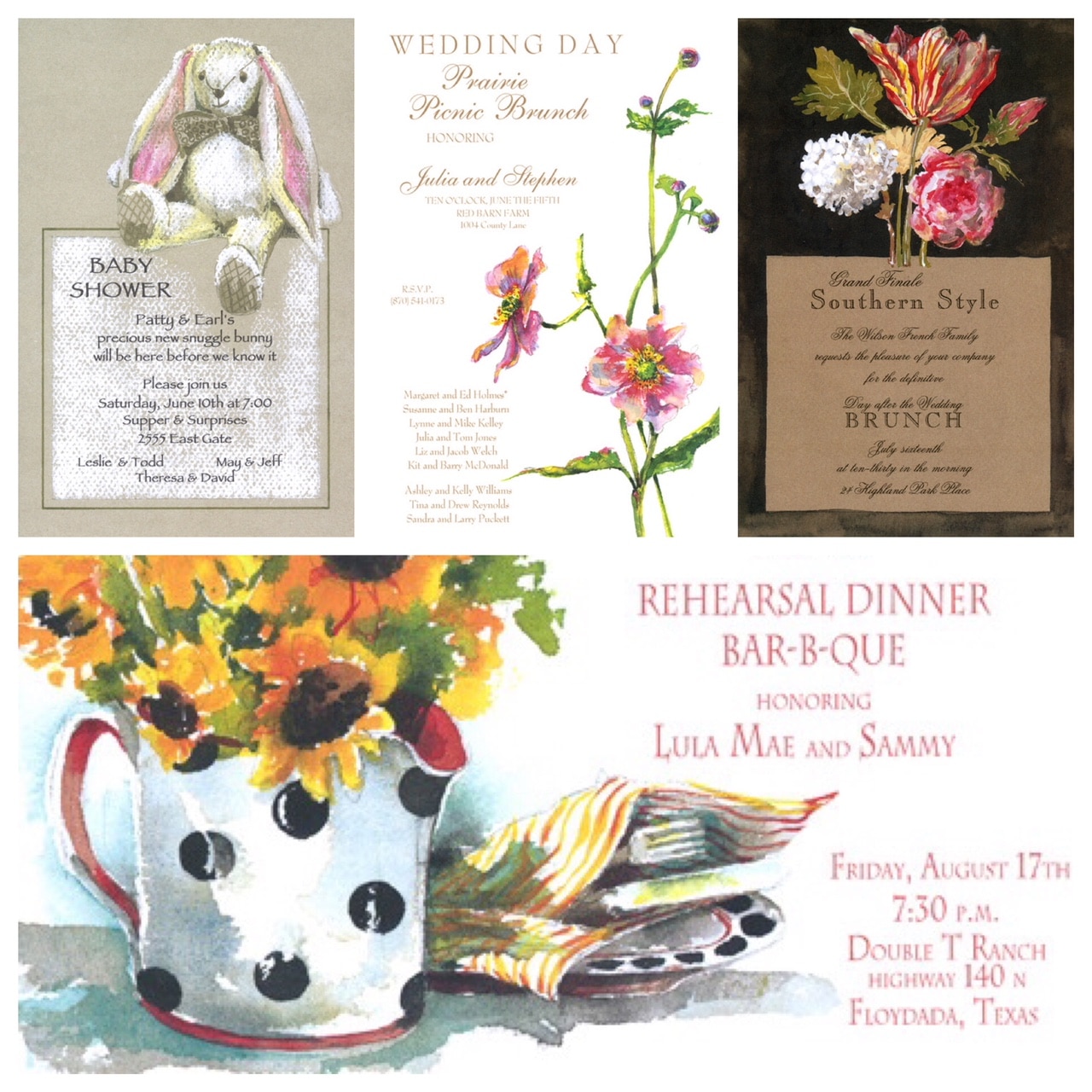 The Best Seasonal Invitations For Any Springtime Occasion