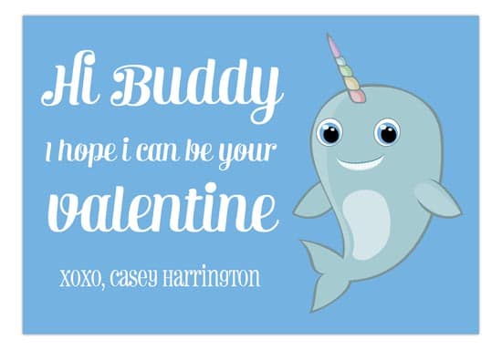 PC35VD1816-Mr-Narwhal-Hi-Buddy-Kids-Valentine Home