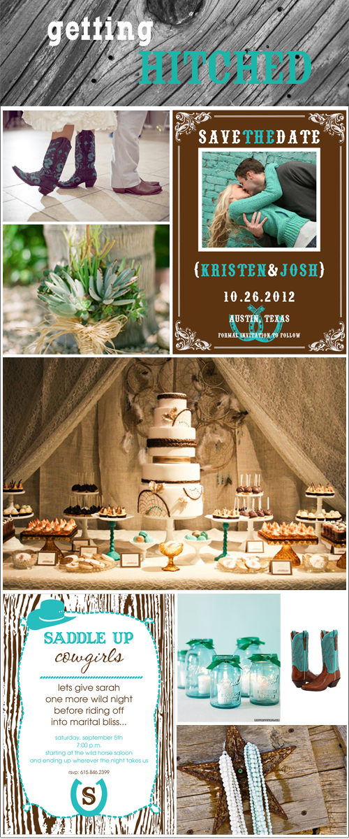 Turquoise21 {Party Idea} Turquoise Engagement Party