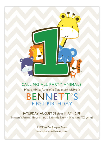 animals-turning-one-chevron-invitation-pddd-np57bd1327-429x600 Kids Party Wording Ideas