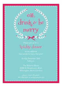 aqua-merry-wreath-invitation-pmp-np57hc1188pmp-215x300 Holiday Party Invitation Ideas
