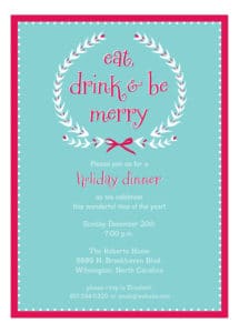 aqua-merry-wreath-invitation-pmp-np57hc1188pmp-215x300 Holiday Party Invitation Ideas