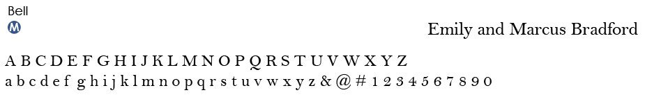 bell-font Typestyles