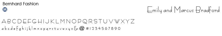 bernhard-fashion-font Typestyles