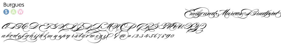 burgues-font Typestyles