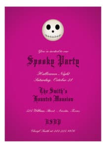 fuschia-skull-2.0-invitation-fp-np57hw1105fp-215x300 Cute Halloween Invitation Ideas