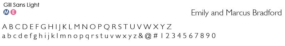 gill-sans-light-font Typestyles