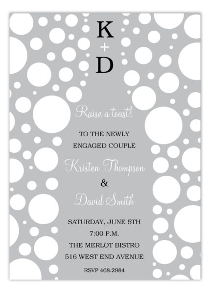 grey-champagne-bubbles-invitation-pcdd-np57ws1157pcdd-429x600 Party Invitation Wording Ideas