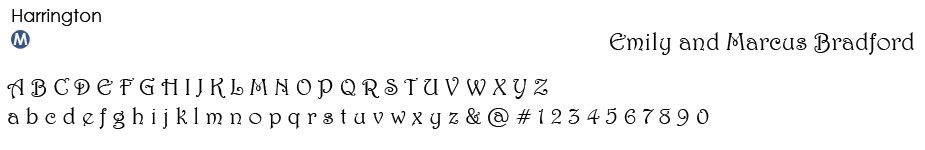 harrington-font Typestyles