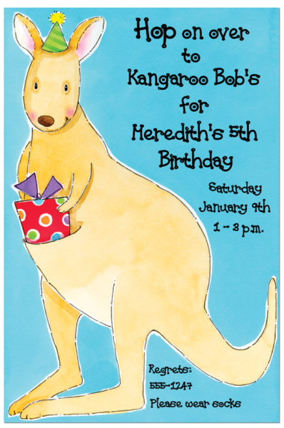 kangaroo-invitation-picp-20805i-398x600 Kids Party Wording Ideas 2