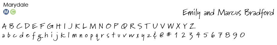 marydale-font Typestyles