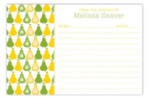 mod-pear-recipe-card-pddd-recpkt9028-300x200 Free Printable Calendar