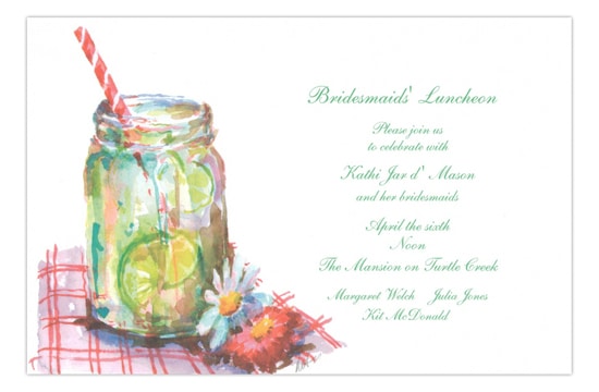 ob-3a281 Mason Jar Invitations