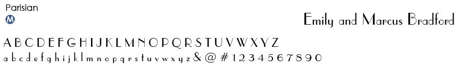 parisian-font Typestyles