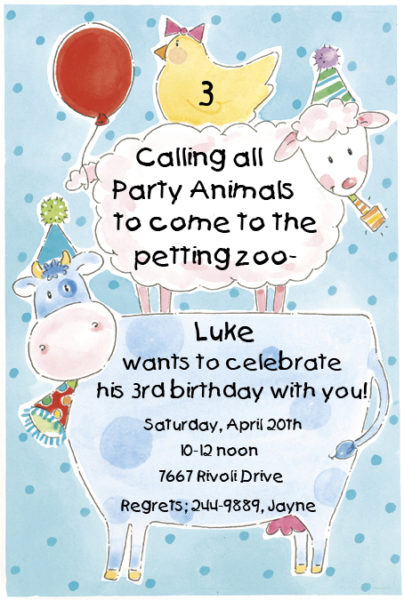 party-animals-invitation-picp-20334i-404x600 Kids Party Wording Ideas 2