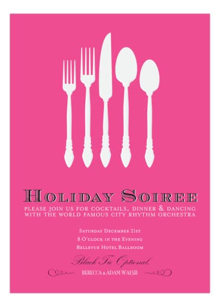 pink-silverware-soiree-invitation-dmdd-np57hc1135dmdd-429x600 Christmas Wording Ideas