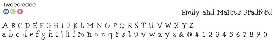 tweedledee-font Typestyles