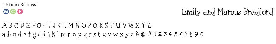 urban-scrawl-font Typestyles